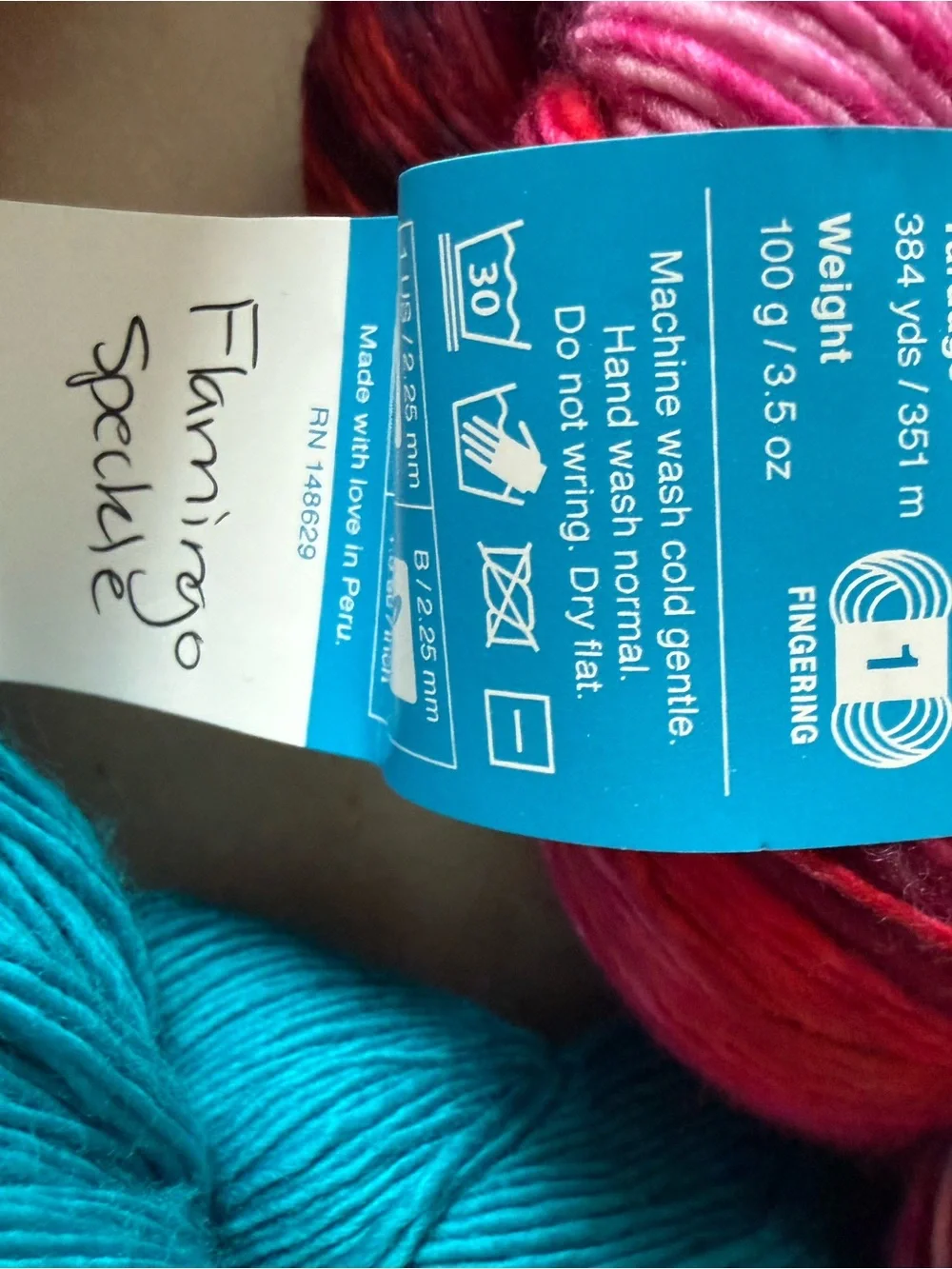 Vibrant Hand-Dyed Yarn Bundle - Red, Multi, Turquoise